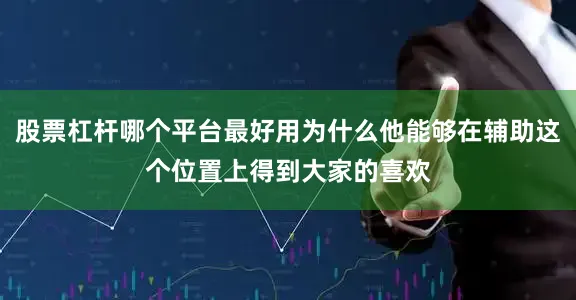 股票杠杆哪个平台最好用为什么他能够在辅助这个位置上得到大家的喜欢