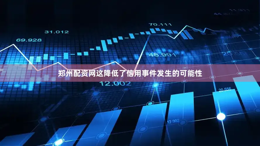 郑州配资网这降低了信用事件发生的可能性
