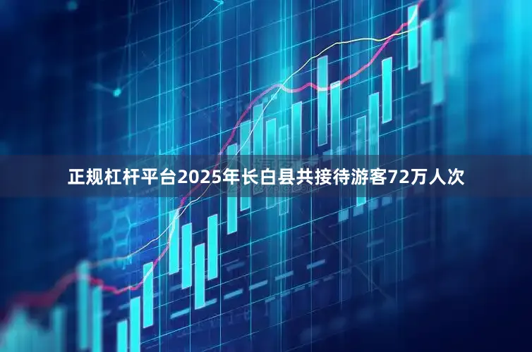 正规杠杆平台2025年长白县共接待游客72万人次